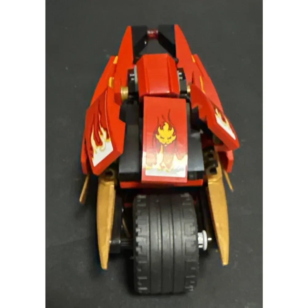 Lego Ninjago 9441 Kai's Blade Cycle Minifigures Instructions Box 100% Complete